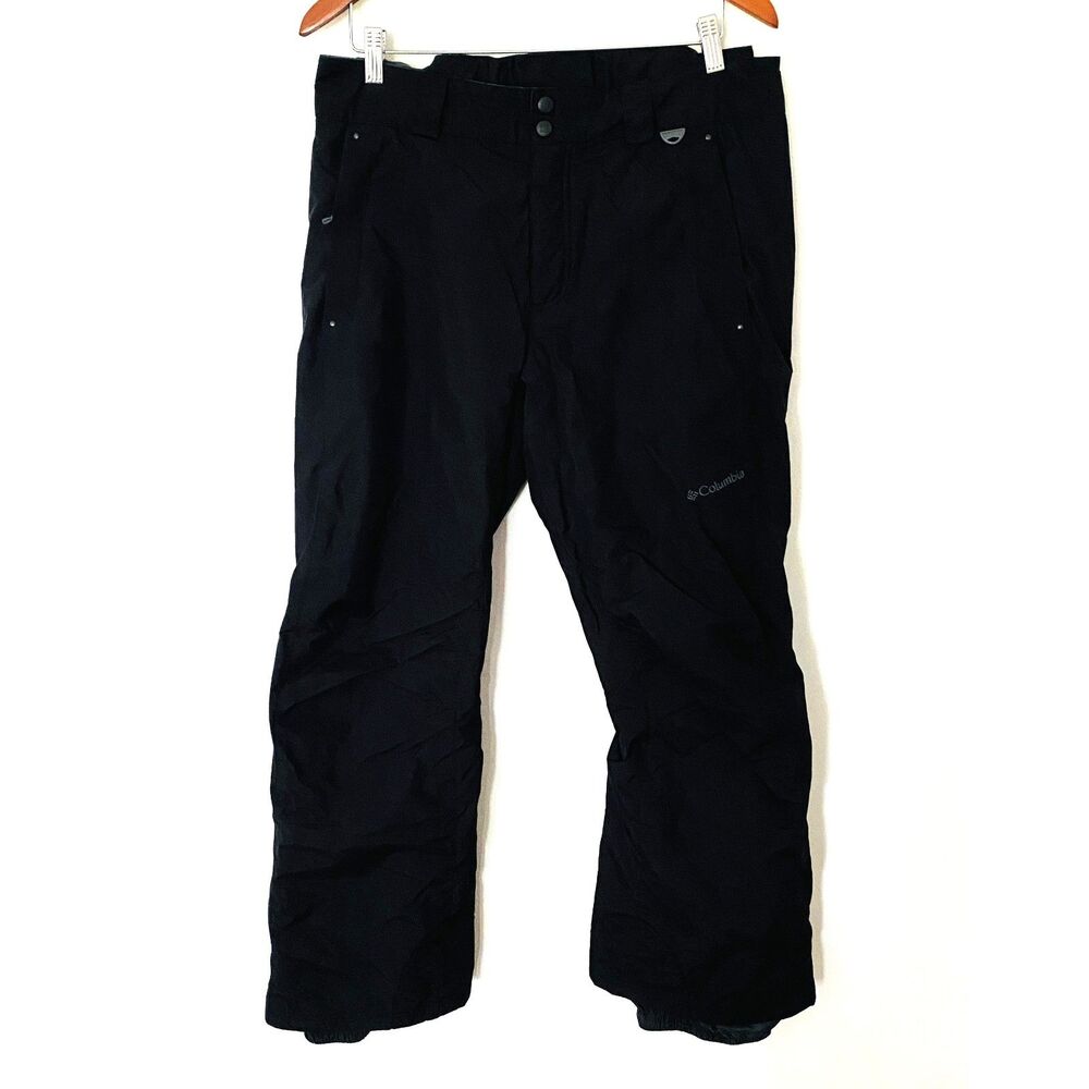Columbia Womens Omnitech Embroidred Pockets Snow Pants Sz L